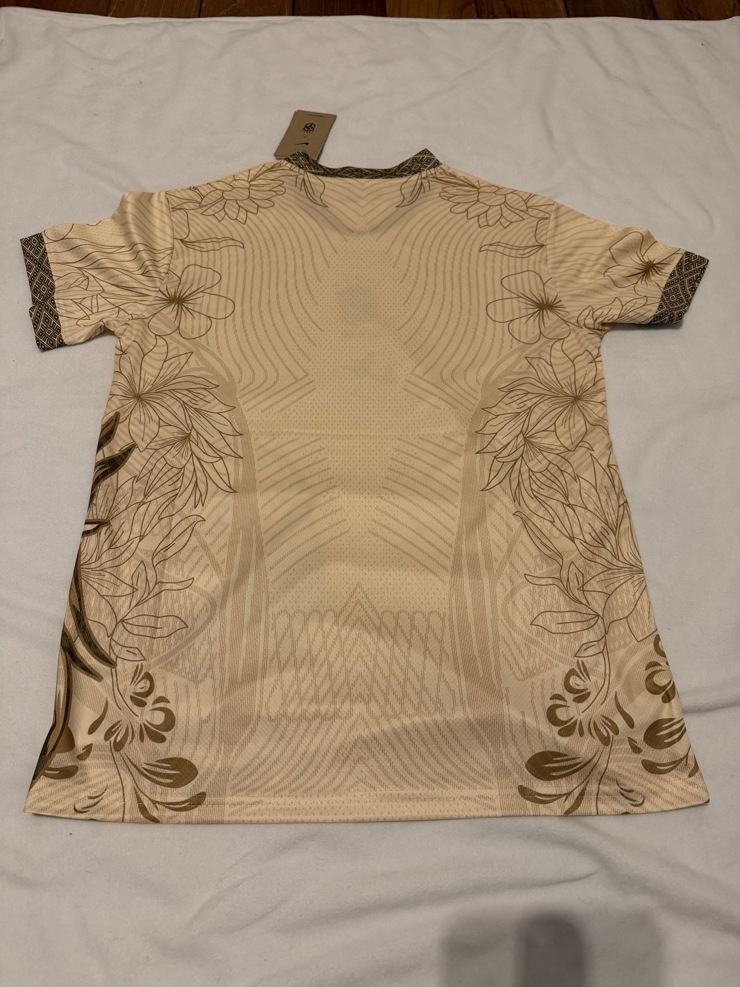 Maillot concept Brésil or